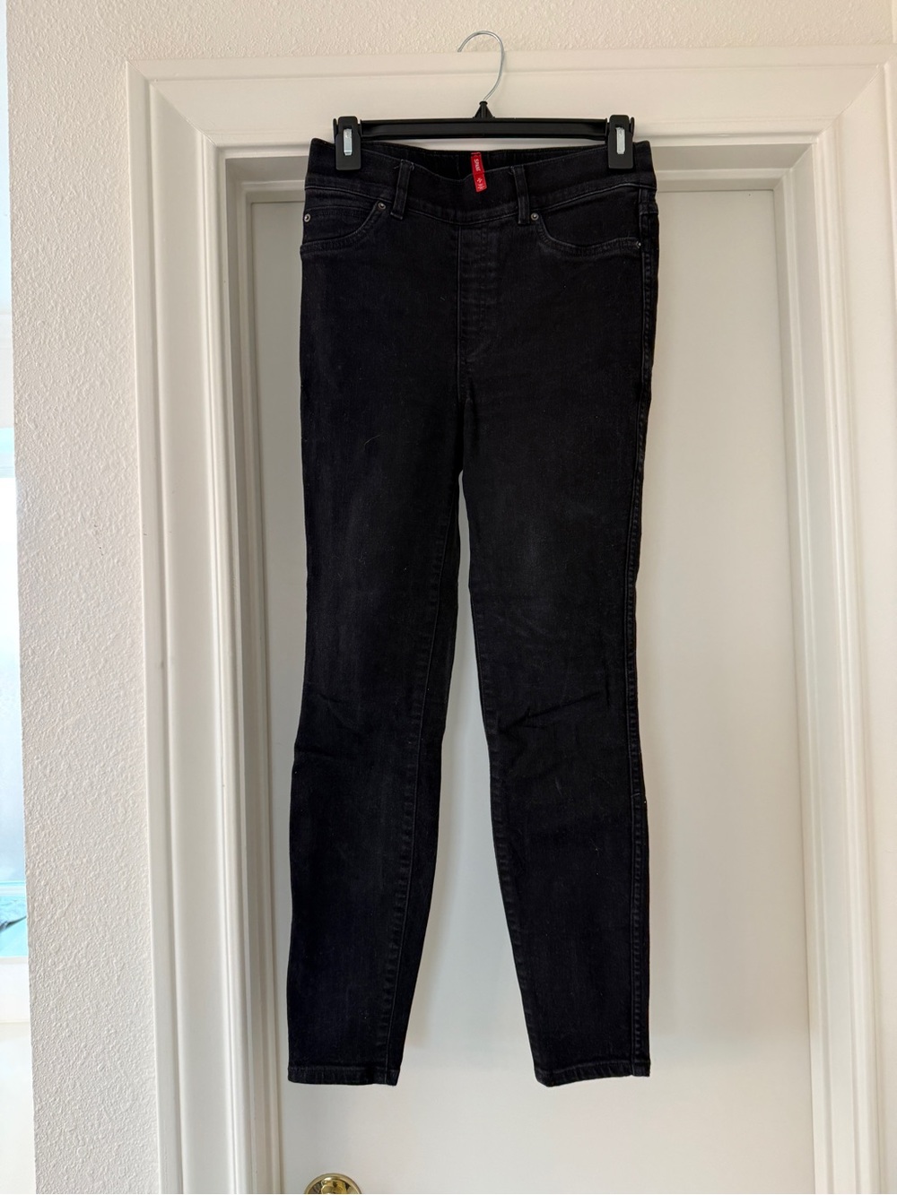 SPANX Black Skinny Jeans - High-Rise Stretch